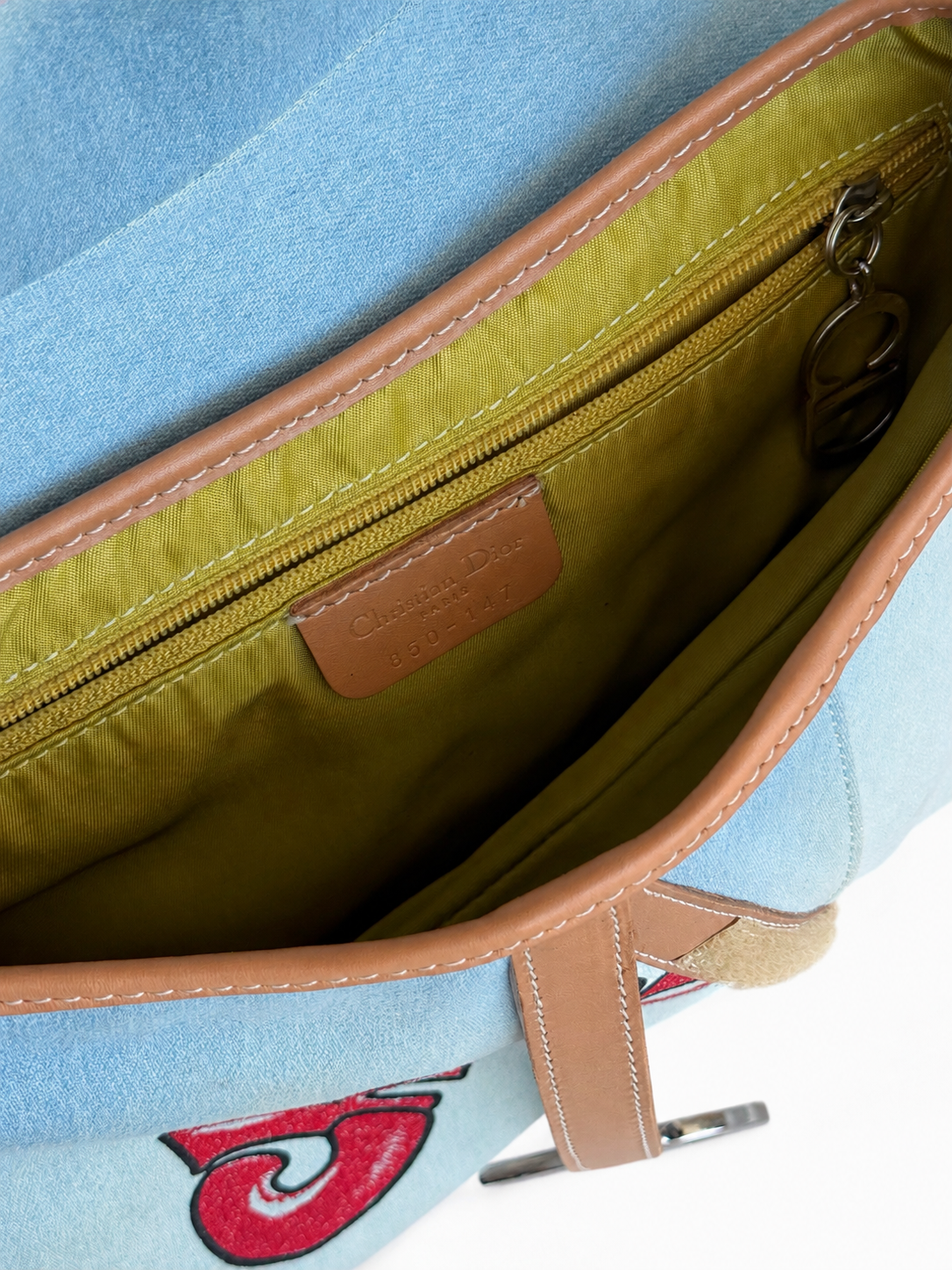 Christian Dior Speedway Miss Diorella Saddle Bag