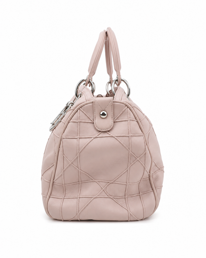Christian Dior Granville Leather Bag in Pale Pink