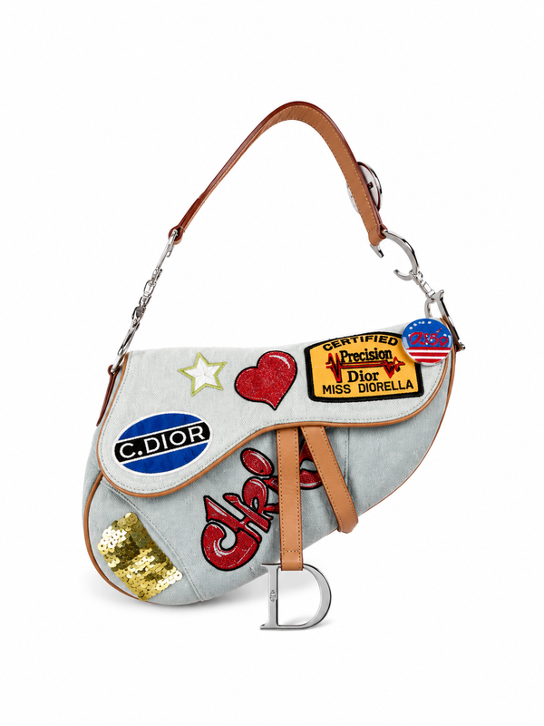 Christian Dior Speedway Miss Diorella Saddle Bag