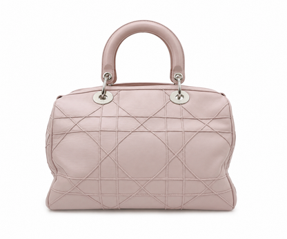 Christian Dior Granville Leather Bag in Pale Pink