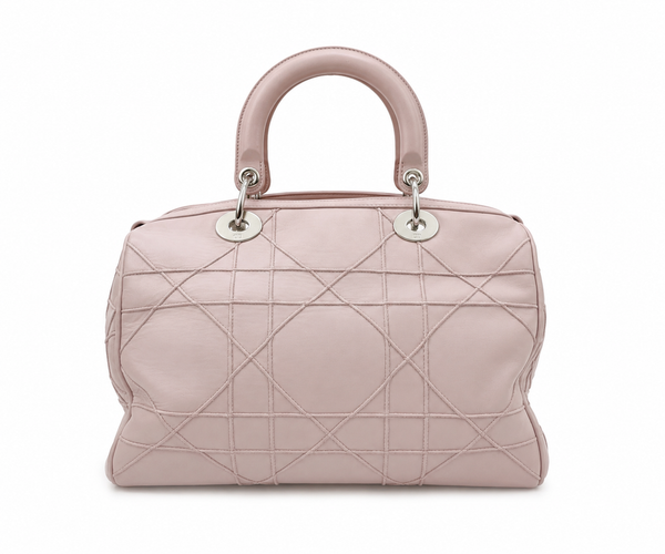 Christian Dior Granville Leather Bag in Pale Pink