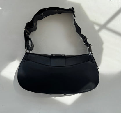 Christian Dior Columbus Shoulder Bag in Black