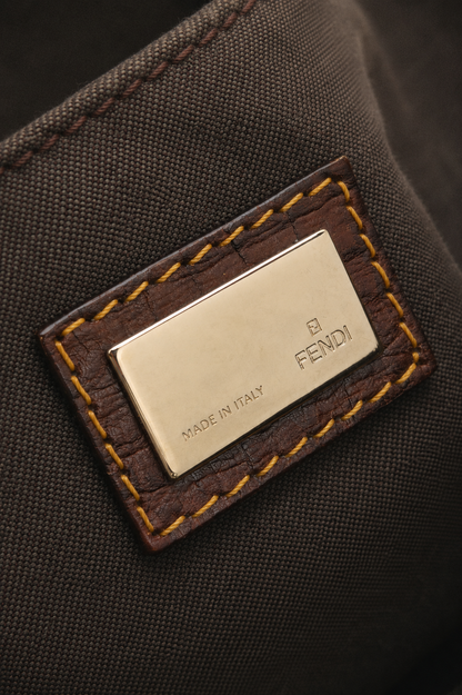 Fendi Zucca Camo Patchwork Bag