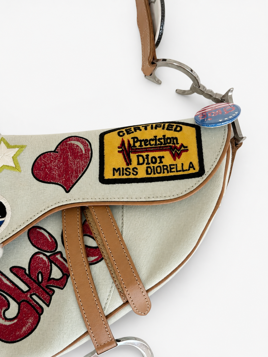 Christian Dior Speedway Miss Diorella Saddle Bag