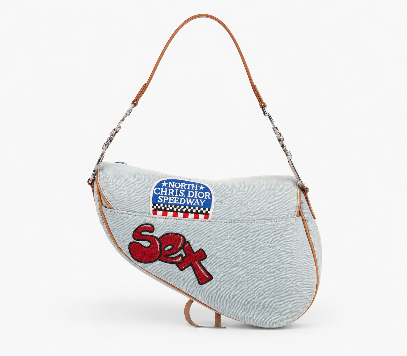 Christian Dior Speedway Miss Diorella Saddle Bag