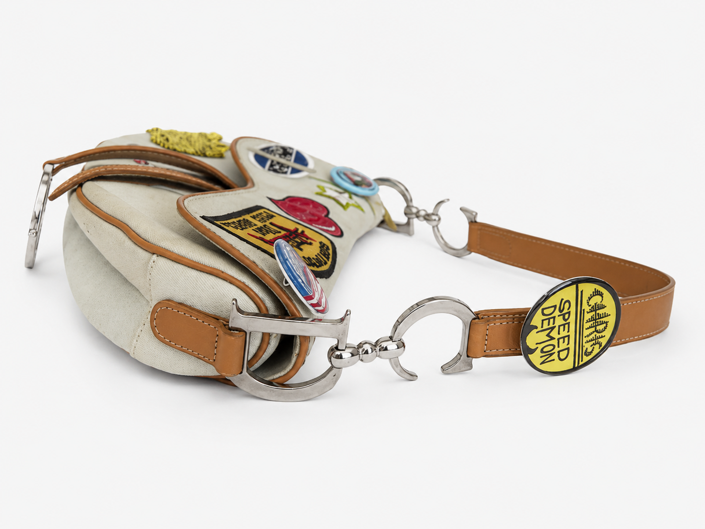 Christian Dior Speedway Miss Diorella Saddle Bag