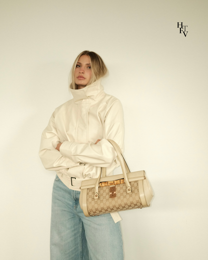 Gucci Bamboo Bag in Beige