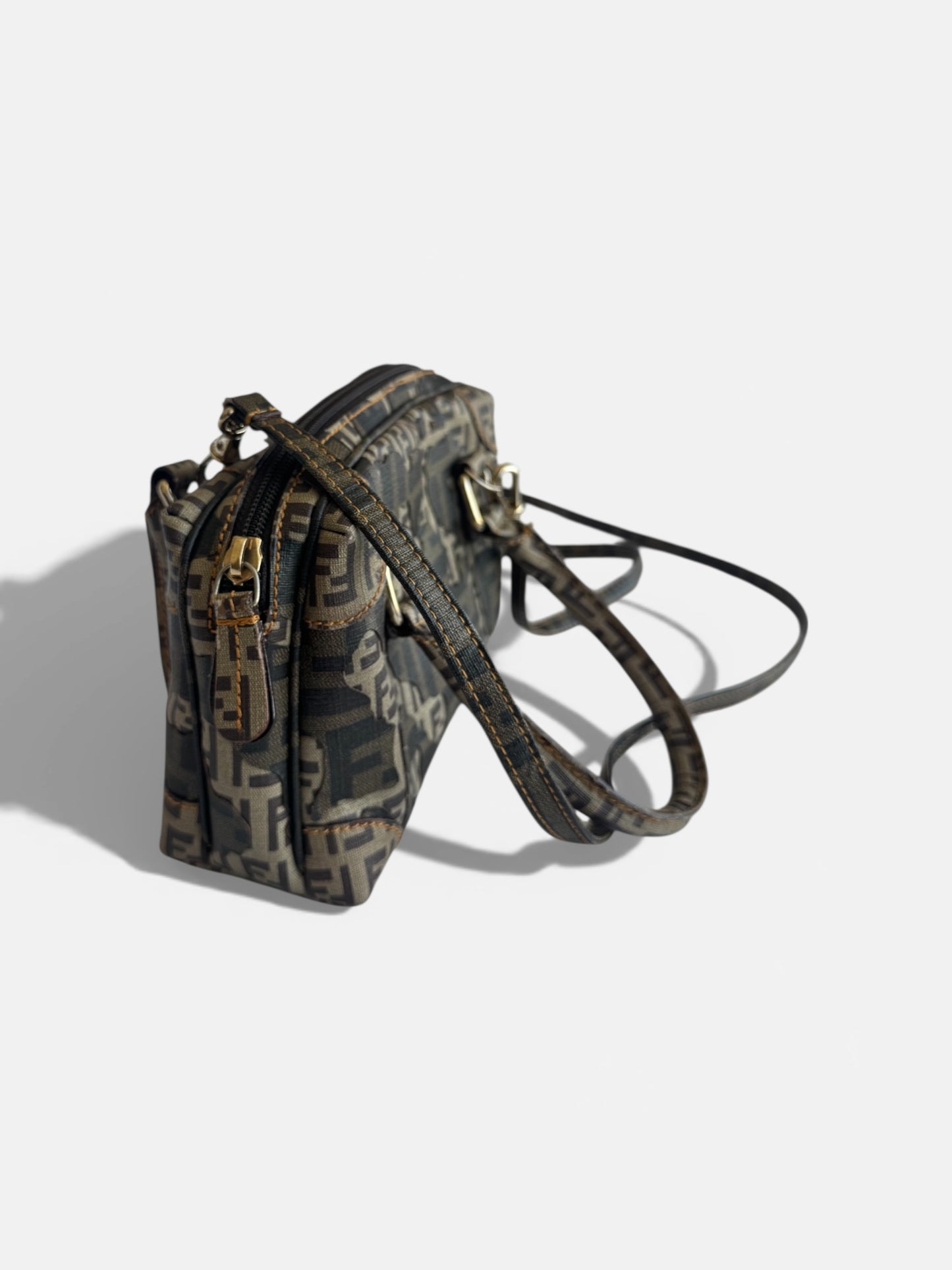 Fendi Zucca Camo Patchwork Bag